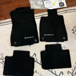 Lexus IS Black Carpet Floor Mats (Set of 4)